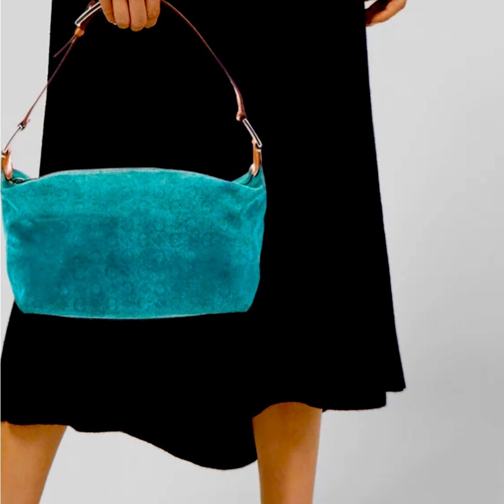 Celine Vintage C Macadam Shoulder Bag